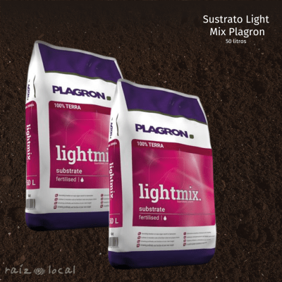 Sustrato Light Mix Plagron 50L - Ideal para Cultivo Orgánico - Huerta