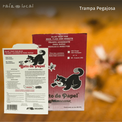 Trampa Pegajosa Anasac - Control Ecológico de Roedores