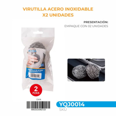 VIRUTILLA DE ACERO INOX. AILEDA