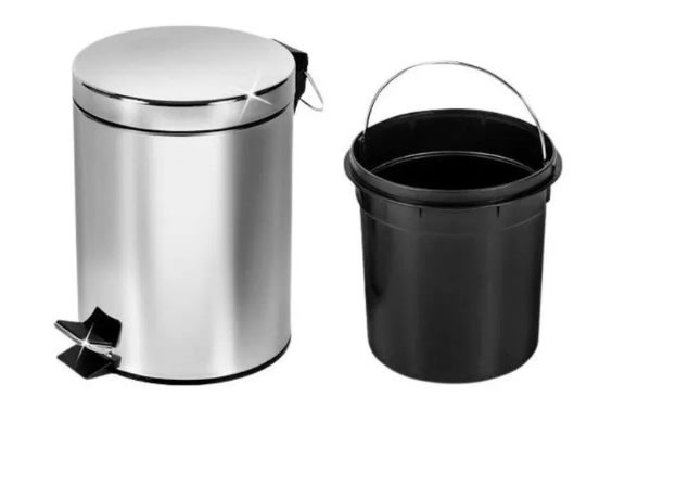 BASURERO PEDAL ACERO INOXIDABLE TAUMM2