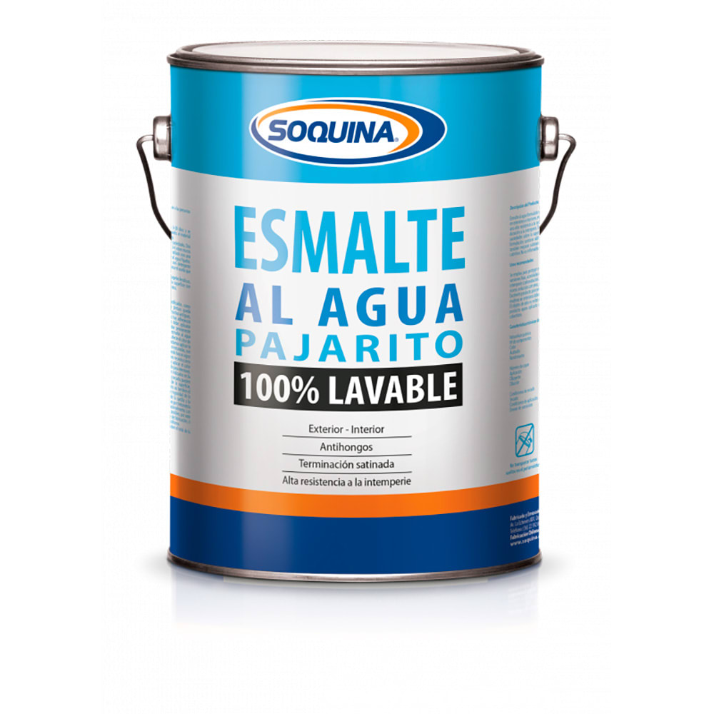 ESMALTE AL AGUA PAJARITO BLANCO 0