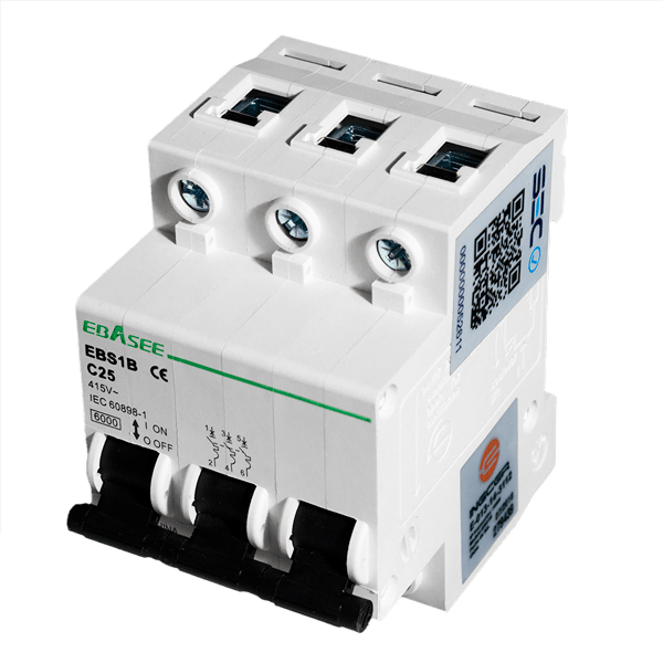 INTERRUPTOR AUTOMATICO TRIFASICO 6000A EBASEE 0