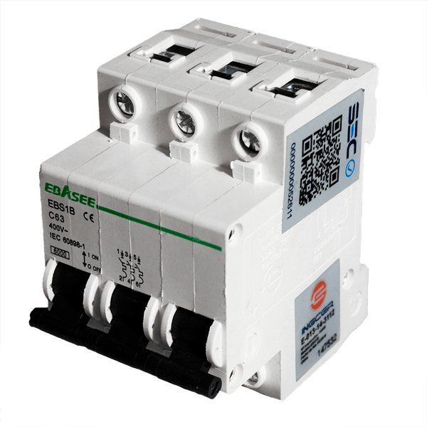 INTERRUPTOR AUTOMATICO TRIFASICO 6000A EBASEE5
