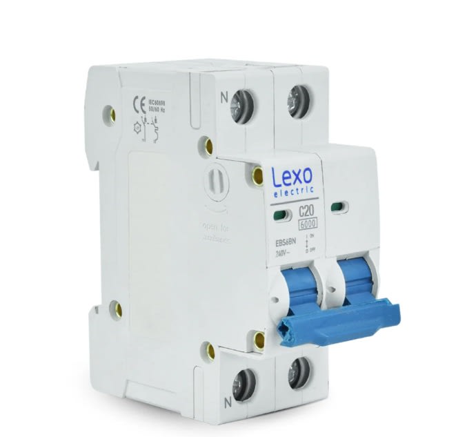 INTERRUPTOR AUTOMATICO BIPOLAR 6KA LEXO3