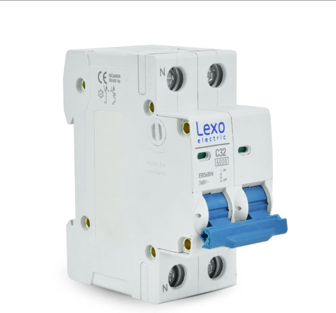 INTERRUPTOR AUTOMATICO BIPOLAR 6KA LEXO5
