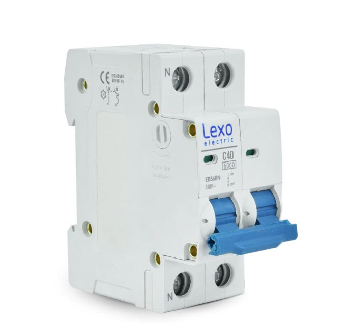 INTERRUPTOR AUTOMATICO BIPOLAR 6KA LEXO6