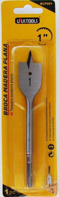 BROCA MADERA PLANA UYUSTOOLS 0