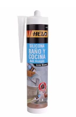 SILICONA BAÑO Y COCINA HELA 280G 0