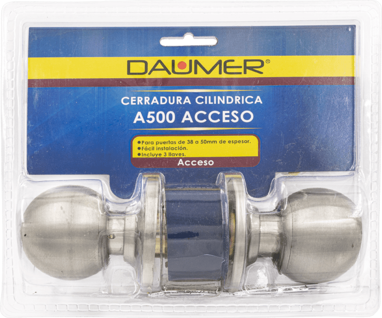 CERRADURA POMO CILINDRICA DAUMER US32D 0