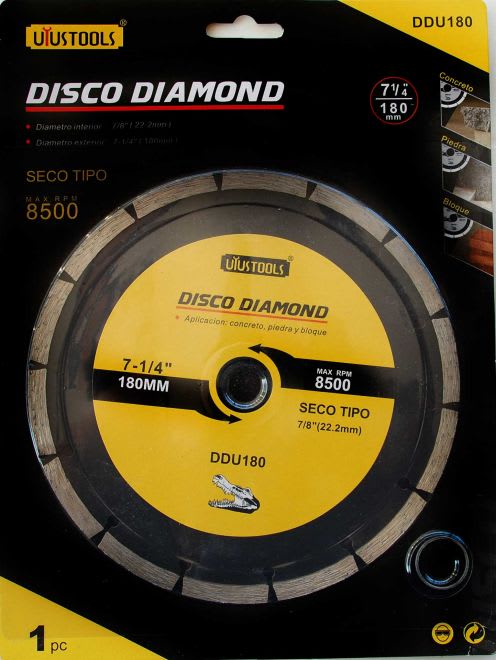 DISCO DIAMANTADO SECO SEGM. UYUSTOOLS2