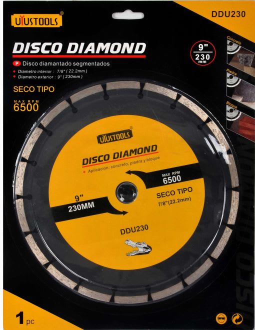 DISCO DIAMANTADO SECO SEGM. UYUSTOOLS3