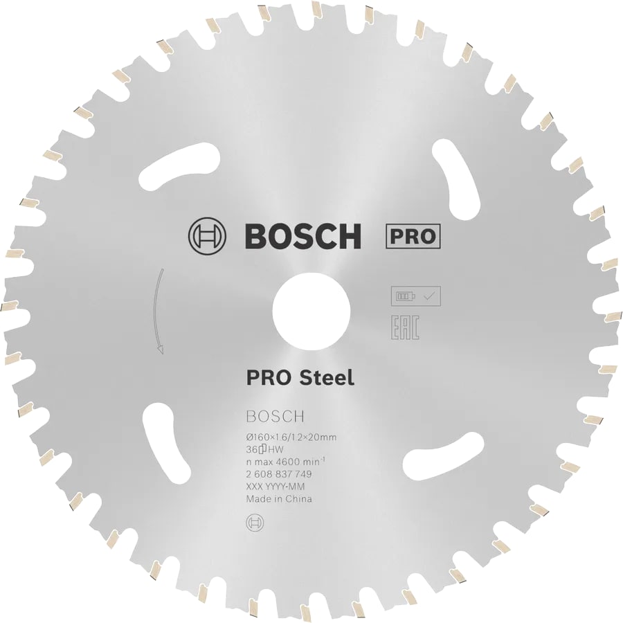 DISCO DE SIERRA PARA METAL BOSCH 0