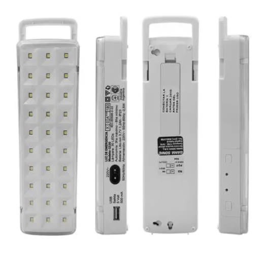 LAMPARA EMERGENCIA LED GS30 GAMASONIC2