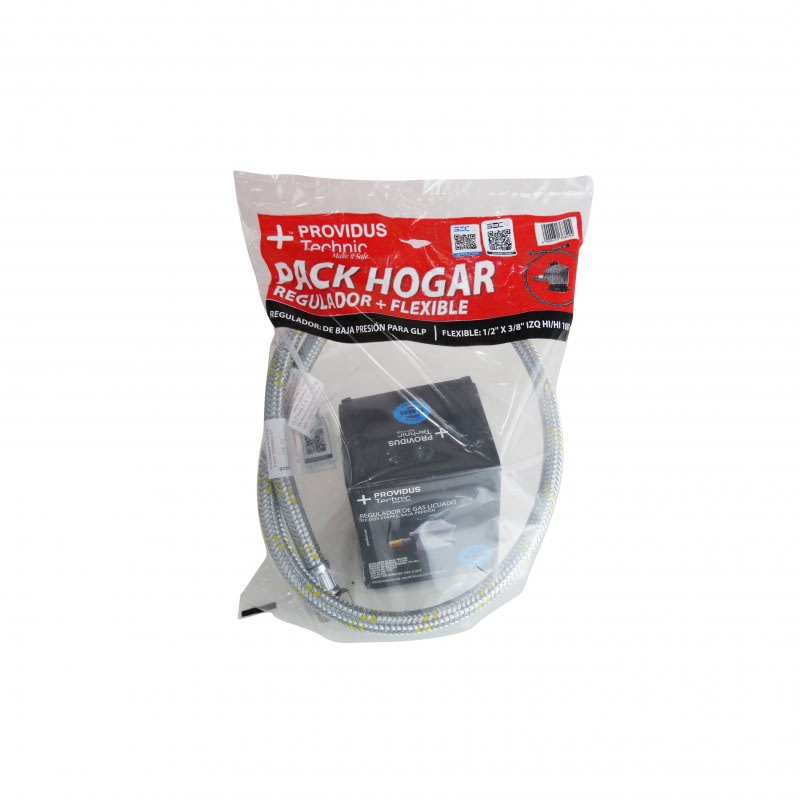 KIT REGULADOR + FLEXIBLE PROVIDUS2