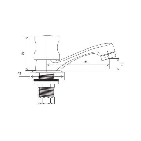 LLAVE LAVATORIO HOFFENS1