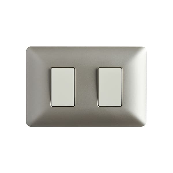 INTERRUPTOR EMBUTIDO DOBLE 9/15 10A STANFORD2