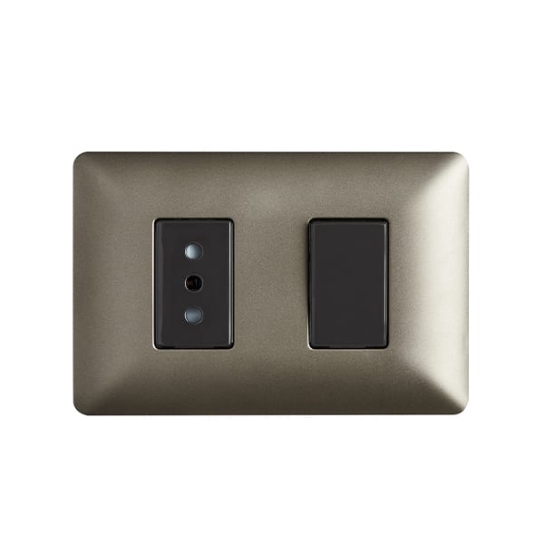 INTERRUPTOR EMBUTIDO SIMPLE + TOMACORRIENTE 10A STANFORD2