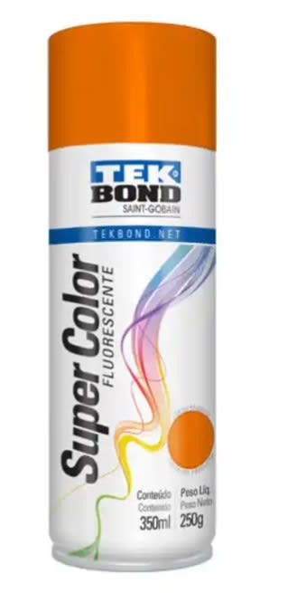 PINTURA SPRAY FLOURESCENTE. 350ML/250GR TEKBOND2