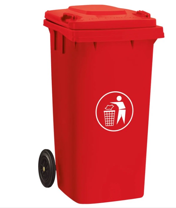 BASURERO QRUBBER 120LTS3