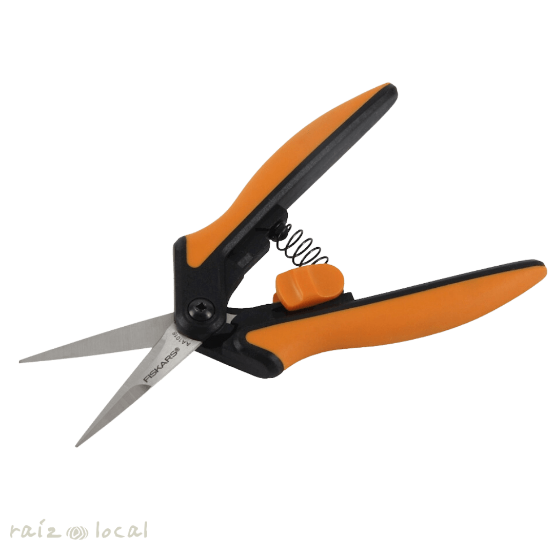 Tijera de Mano Floral Softouch Micro-Tip Fiskars – Cortes Finos y Precisión4