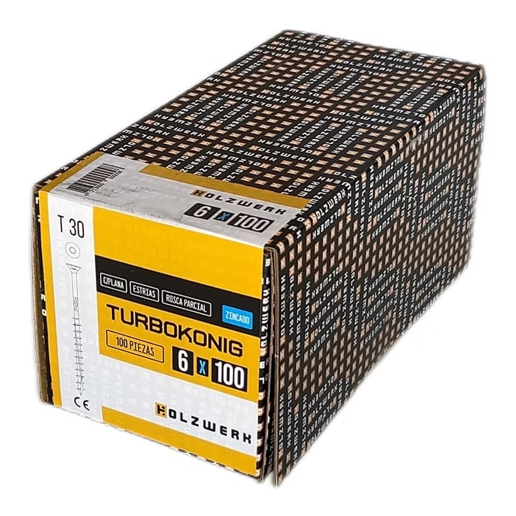 TORNILLO TURBOKONIG 6/1001