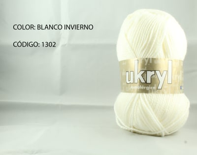 LANA UKRYL INVIERNO BLANCO INVIERNO 1302