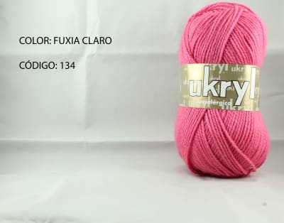 LANA UKRYL INVIERNO FUCSIA CLARO 134