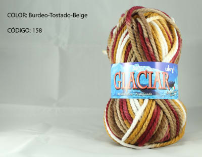 LANA GLACIAL UKRYL MOSTAZA MIX 158