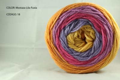 LANA GRAFITTI MIX UKRYL LILA 18