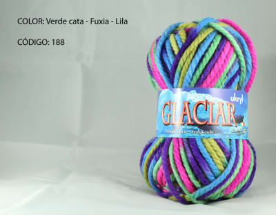 LANA GLACIAL UKRYL FUCSIA MIX 188