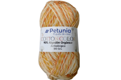 COTTON COLOR PETUNIA AMARILLO N 20121