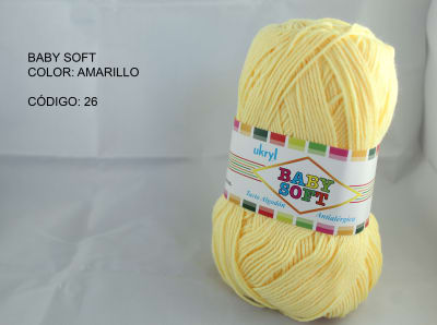 LANA BABY SOFT UKRYL AMARILLO PATO 26