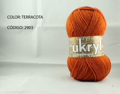 LANA UKRYL INVIERNO TERRACOTA 2903