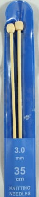 PALILLO BAMBU RECTO 35 CM N° 3