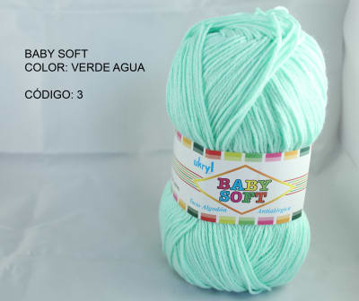 LANA BABY SOFT UKRYL VERDE AGUA 031