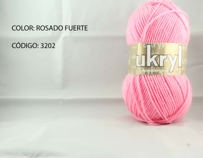 LANA UKRYL INVIERNO ROSADO FUERTE 3202