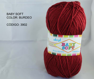 LANA BABY SOFT UKRYL BURDEO MADEJA 100 GR1