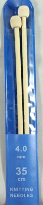 PALILLO BAMBU RECTO 35 CM N°4