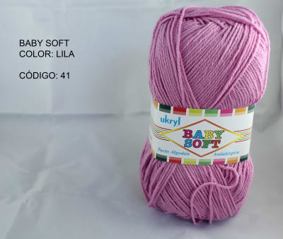 LANA BABY SOFT UKRYL MALVA 411