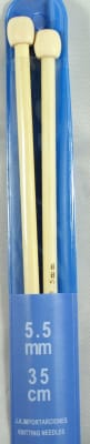 PALILLO BAMBU RECTO 35 CM N° 5.5
