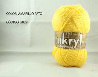 LANA UKRYL INVIERNO AMARILLO AROMO 5029