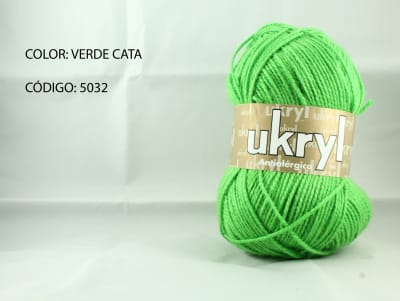 LANA UKRYL INVIERNO VERDE CATA 5032