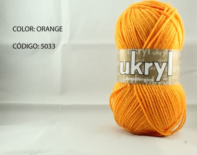 LANA UKRYL INVIERNO ORANGE 5033