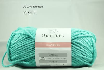 LANA CLASICA XL TURQUESA 511