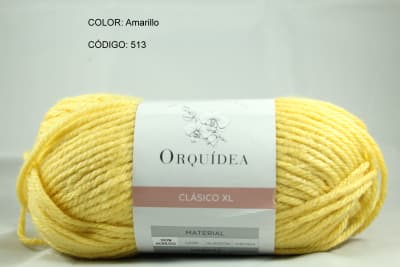LANA CLASICA XL AMARILLO 513