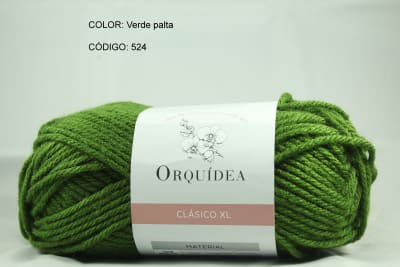 LANA CLASICA XL VERDE PALTA 524