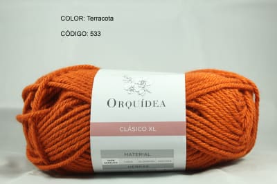 LANA CLASICA XL TERRACOTA 533
