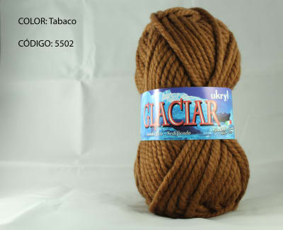 LANA GLACIAL UKRYL TABACO 55021