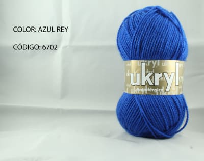 LANA UKRYL INVIERNO AZUL REY 6702