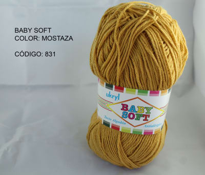 LANA BABY SOFT UKRYL MOSTAZA 831